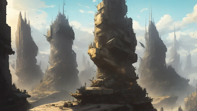 Art By Richard Anderson, Sharper Details, Chromatic Aberrati...