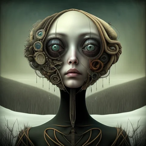 Surrealsteampunkai, A Picture Of A Woman — Stable Diffusion AI Prompt: (surrealsteampunkai)++, a picture of a woman