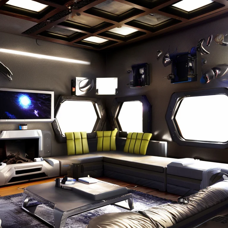 A Livingroom By Davespacefour