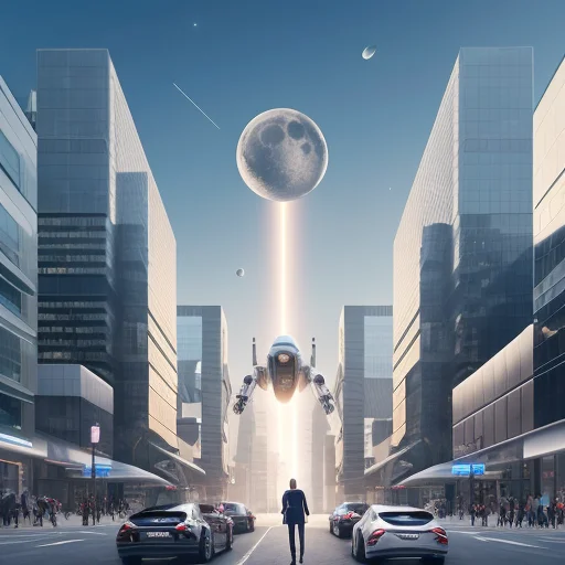 6pm, Cyber City Combine With Luxury Traditional City, A Lot...