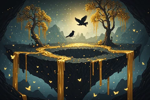Masters Media, So-mashup Madness A Transcendental Intersecti... — SDXL AI Prompt: (Masters Media, SO-Mashup Madness) a transcendental intersection of physics depi...