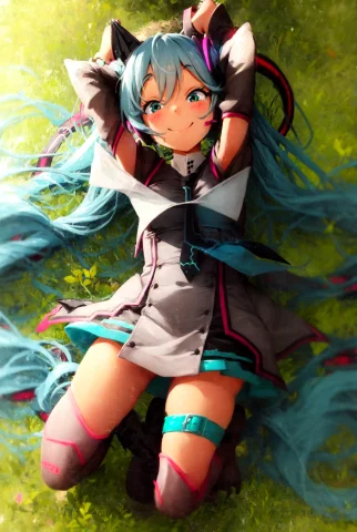 Khyle., Warm Colors, Solo, 1girl, Magical Mirai 2015, Hand I... — Stable Diffusion AI Prompt: khyle., warm colors, solo, 1girl, magical mirai (2015), hand in hand (vocaloid),...