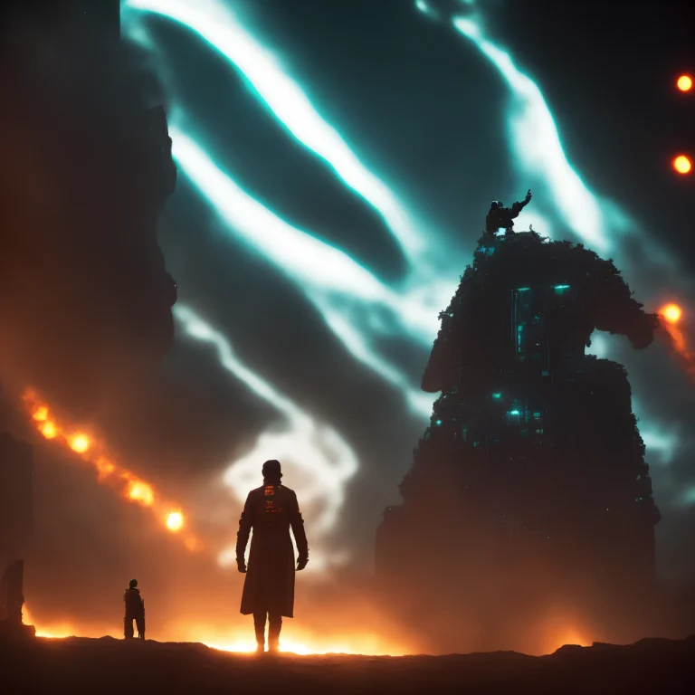 Photo, Of Scififantasy A Scientist Creates A New Form Of Lif...