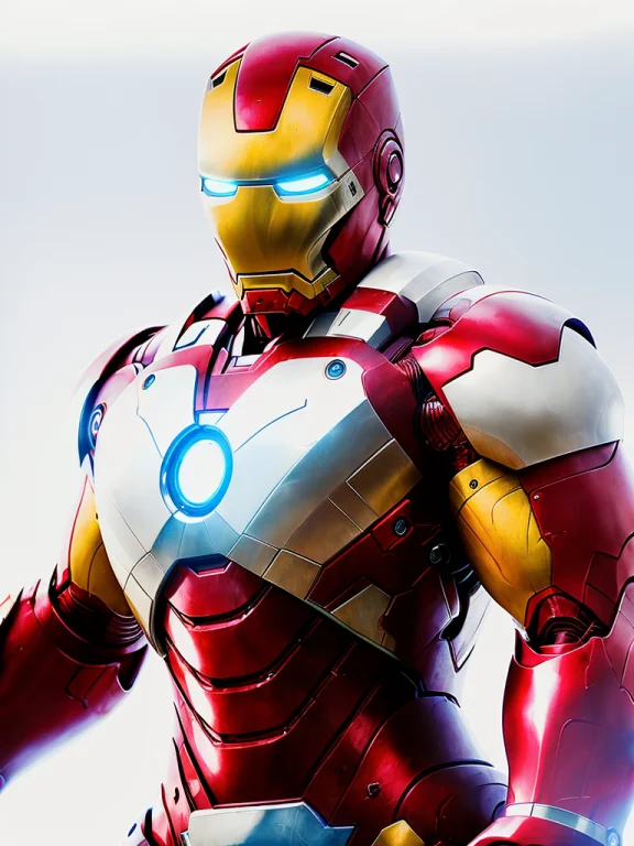 To8highkey Style1.3 Masterpiece Color Portrait Photo Of Iron...