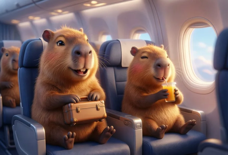 A Charming 3d Pixar-style Illustration Of A Group Of Happy C...