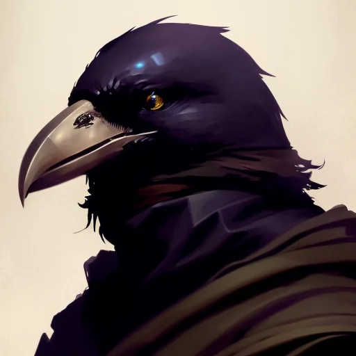 Centered, Full Portrait Of Male Kenkuperson, Fantasy, Mediev...