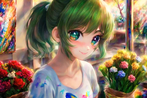 Masterpiece, Highly Detailed, Hq, Light Rays, Light Particle... — Stable Diffusion AI Prompt: (masterpiece), (highly detailed, HQ), light rays, (light particles), ((tone mapp...