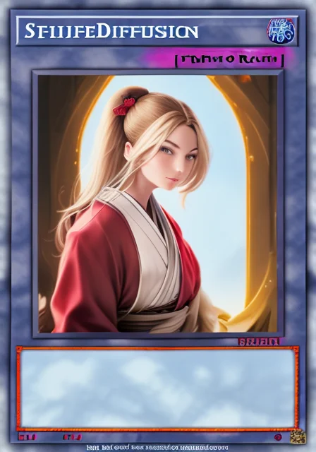 Masterpiece,a Girl In A Red Kimono
