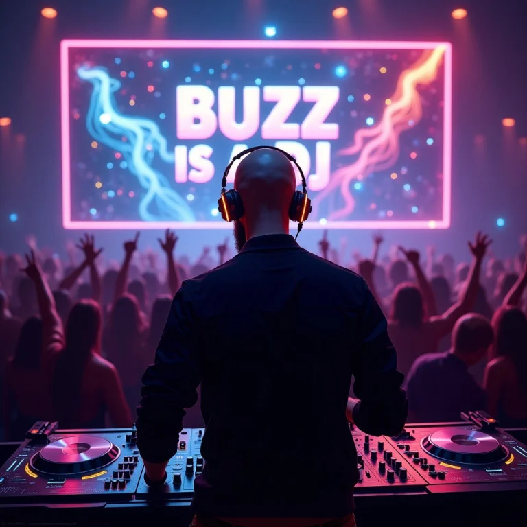 A Confident Bald Man With A Stylish Beard Performing As A St...