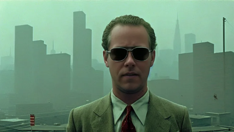 A Vintage 1970s Photo Of Skinny Sks Man Wearing Sunglasses,...