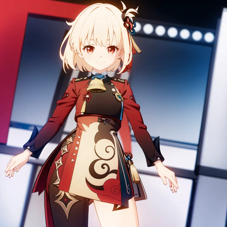 Masterpiece, Best Quality, 1girl, Solo, Dynamic Pose, Simple...