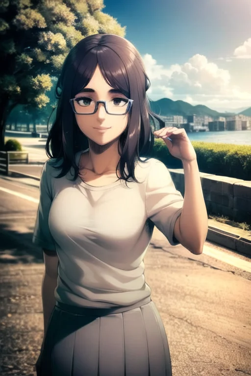 Pieck Finger, Masterpiece, High Quality, Glasses, Smug Smile...