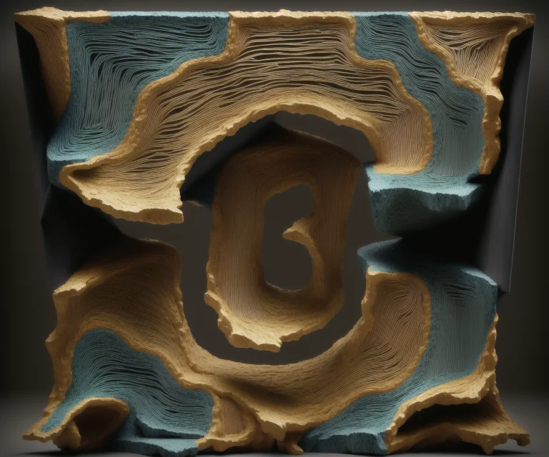 Waterfall Upwards, Levitating Water, Like An Ever Flowing St...