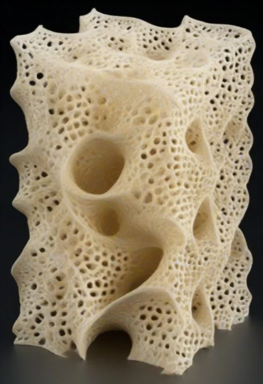 A Beautiful Futuristic Gyroid Evolving From Precise Geometri...