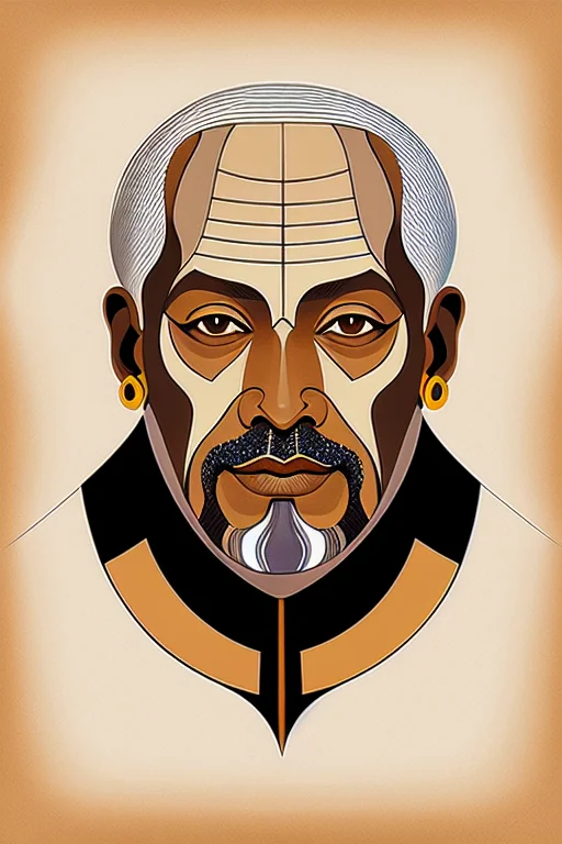 Futuristic Portrait Of A King, Detailed, Intricate, Elegant,...