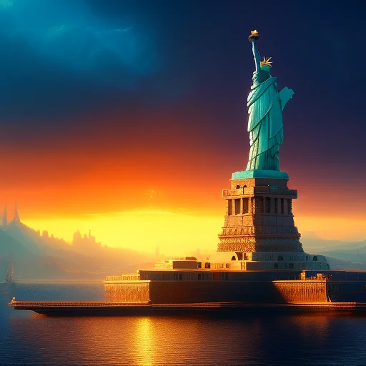 The Statue Of Liberty, By Stanleypesso15