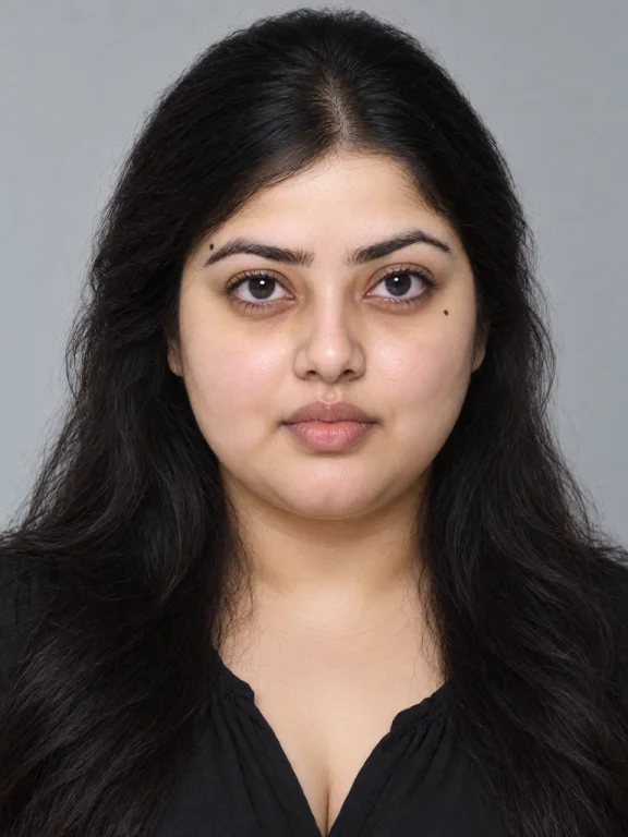 Zxpiyali Woman, 32 Years Old, Head And Shoulders, Serious, B...