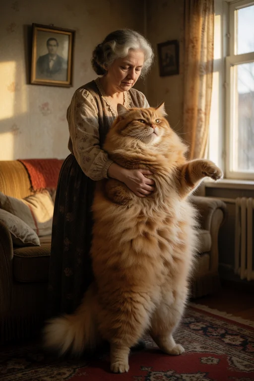 4. Absurd Photographic Portrait, Full-body Of A 56-year-old...