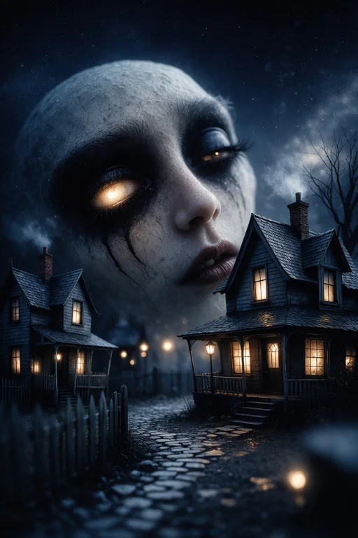 Bradhamel Art Style, Glow Style, A Storybook Illustration Me...