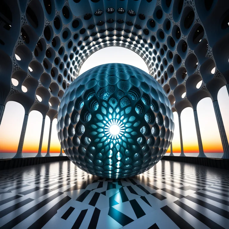 Score9, Score8up, Score7up, Masterpiece1.2, Wide-angle Archi...