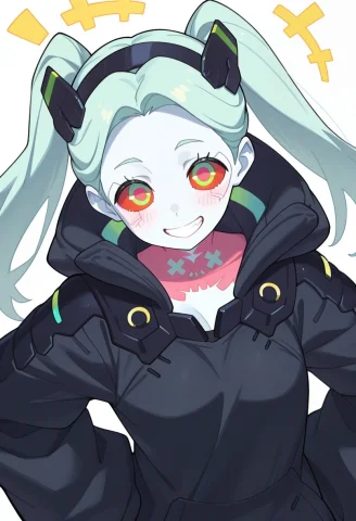 Masterpiece, Hires, Inkus, Break 1girl, Solo, Reb77f, Red Sc... — Stable Diffusion AI Prompt: masterpiece, hires, inkus, BREAK 1girl, solo, reb77f, red sclera, twintails, whi...