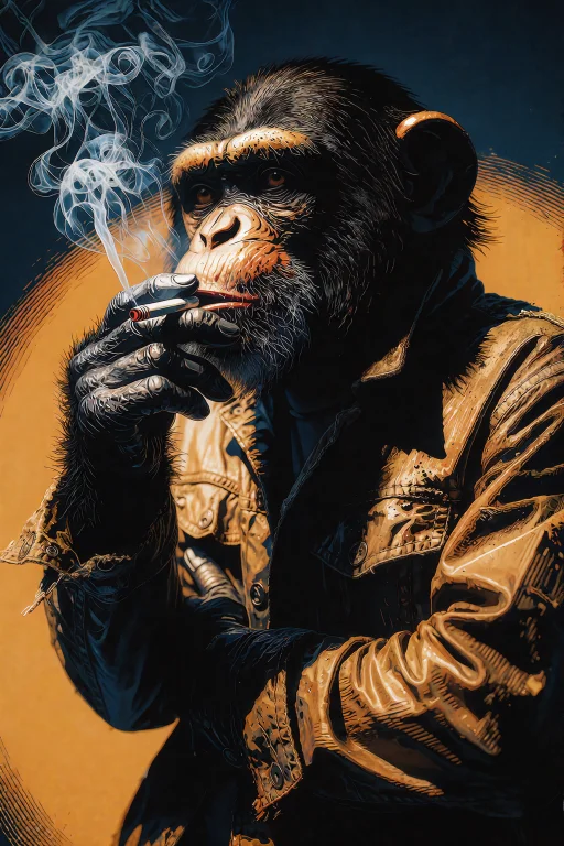 Neon Halftone Retro-thriller Illustration A Striking Screenp...