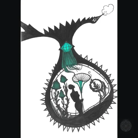 Shadowy Back-room Gambling Den, Heavy Smoke Curling Through... — SDXL AI Prompt: shadowy back-room gambling den, heavy smoke curling through green-tinted lamps,...