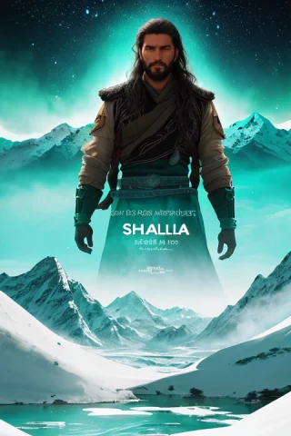 A Movie Poster For The Search For Shambhala, An Epic Adventu... — Stable Diffusion AI Prompt: a movie poster for "The Search for Shambhala," an epic adventure film. The poste...