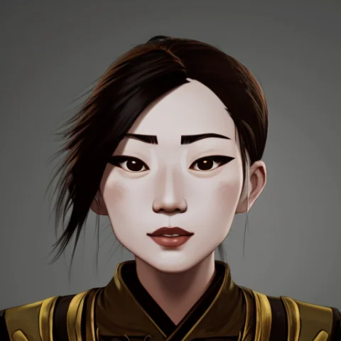 A Portrait Of A Asian Woman — Stable Diffusion AI Prompt: a portrait of a asian woman