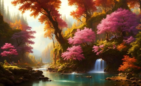 Chromav5, Nvinkpunk,extremely Detailed Cg Unity 8k Wallpaper... — Stable Diffusion AI Prompt: ChromaV5, nvinkpunk,(extremely detailed CG unity 8k wallpaper), An Landscape of...