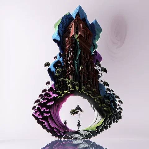 Davinci Style, Exquisite Cartography 3d Map Of Heaven And Ed... — Stable Diffusion AI Prompt: DaVinci style, (exquisite cartography 3D map of heaven and Eden garden), pastel,...