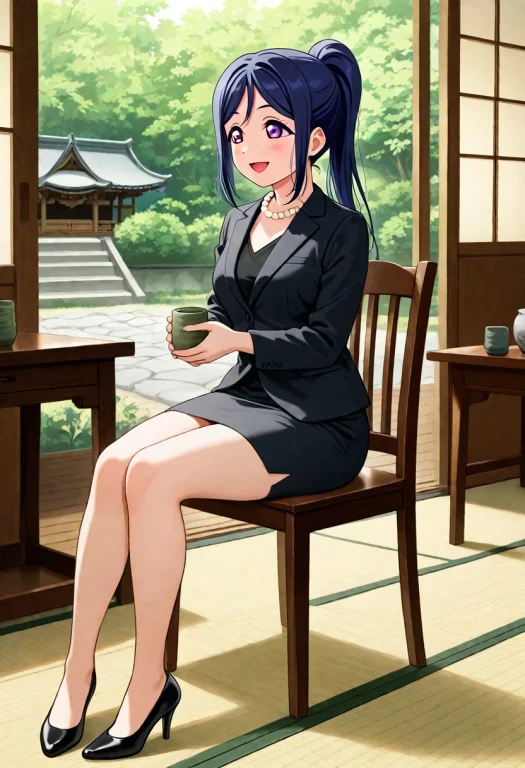 Masterpiece, 1girl, Love Live Sunshine Matsuura Kanan, Black...