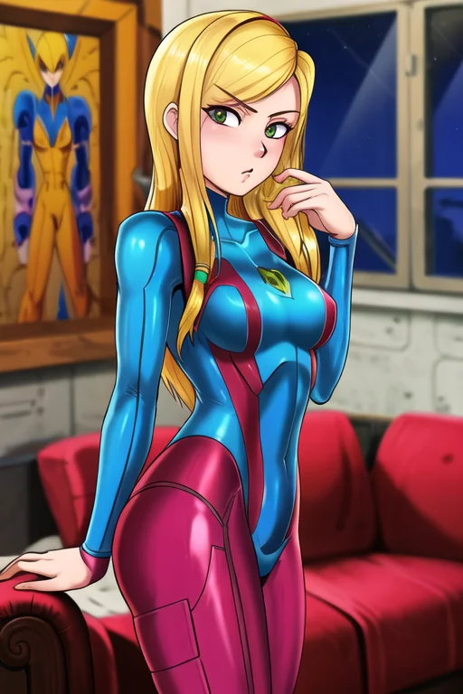 Masterpiece, A Portrait Of A Zero Suit Samus