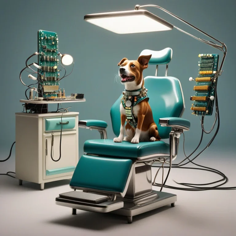 Transistors, A Dentist Chair With A Nervous Dog, Reimagined...