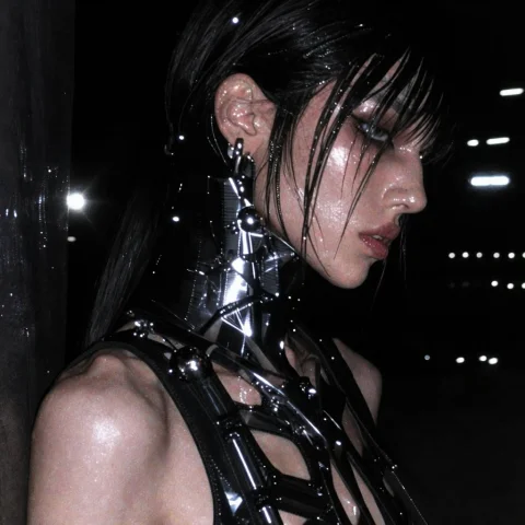 Hlytar Hlyphx Girl With Strange Tar Exosuit High Detail Skin... — Stable Diffusion AI Prompt: hly_tAR hly_pHX Girl with strange tar exosuit High detail skin texture Dark mood...