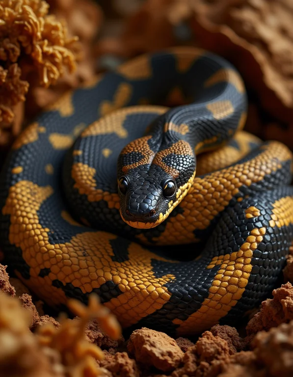 Enthusiasm Hognose Snake, Ebony, Ivory, Ruby, Amber, Bronze,...