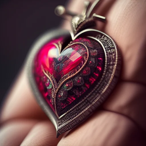 Dreamlikeart Human Heart, Insane Details, Intricate Details,...