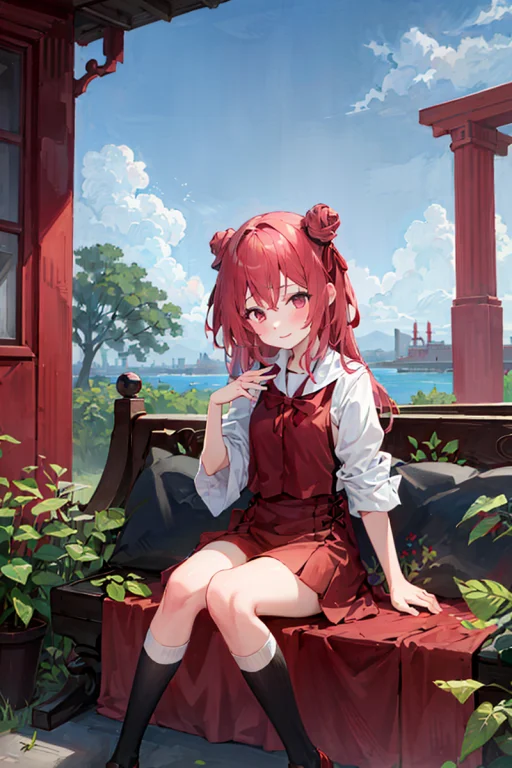 1girl,school Uniform, Loralagaspringv2-0000081 ,blush,light...