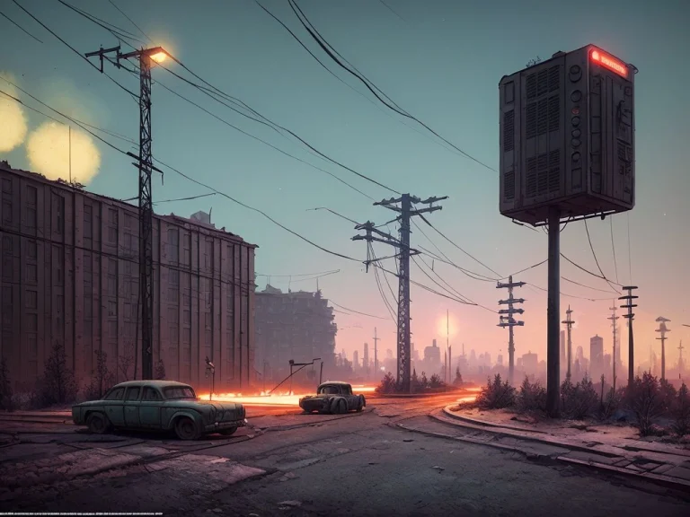 Street Of Soviet Union Abandoned City, 4k, Wallpaper,science...