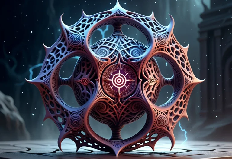 Intricate, Detailed, Gyroid, Lattice Structure, Omplex Curva...