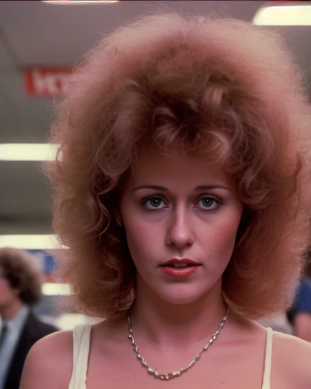 A Vintage 1980s Photo Of Attractive Female Sks Woman, With G...