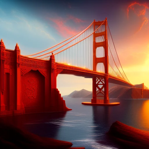 The Golden Gate Bridge, By Stanleypesso15