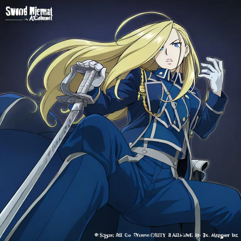 Olivier Mira Armstrong, 1girl, Fullmetal Alchemist, Gloves,...
