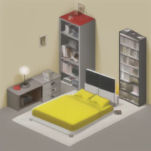 A Photo Of The Nice Isometricdreams, A Computer-generated Im...