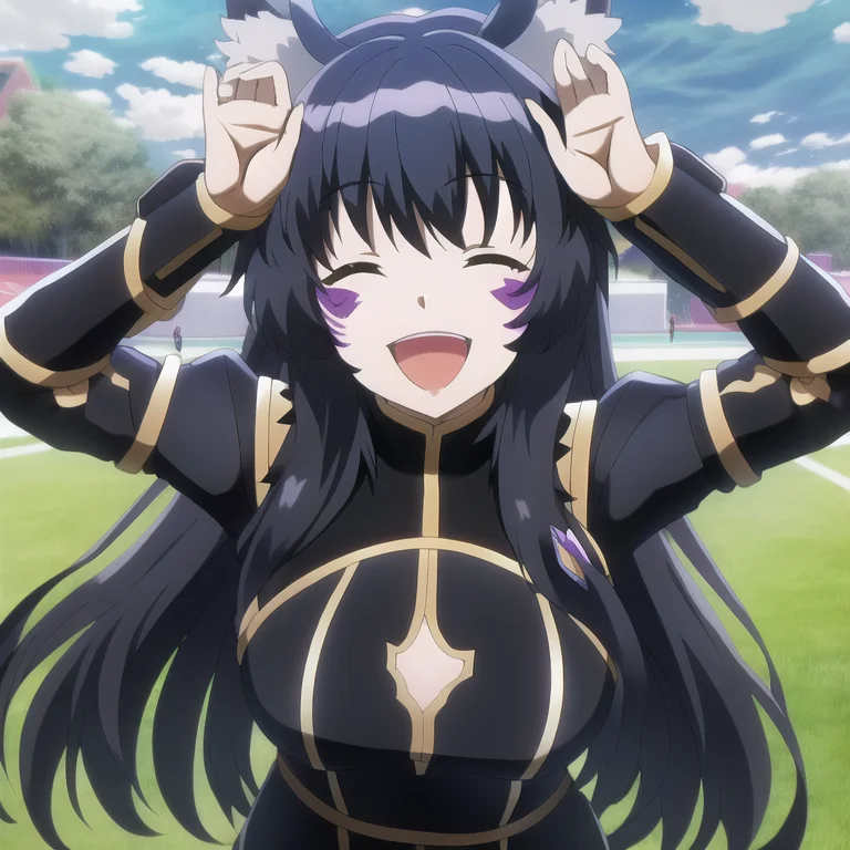 Delta, Shadowgarden Uniform, Happy Midgaracademy, Outside