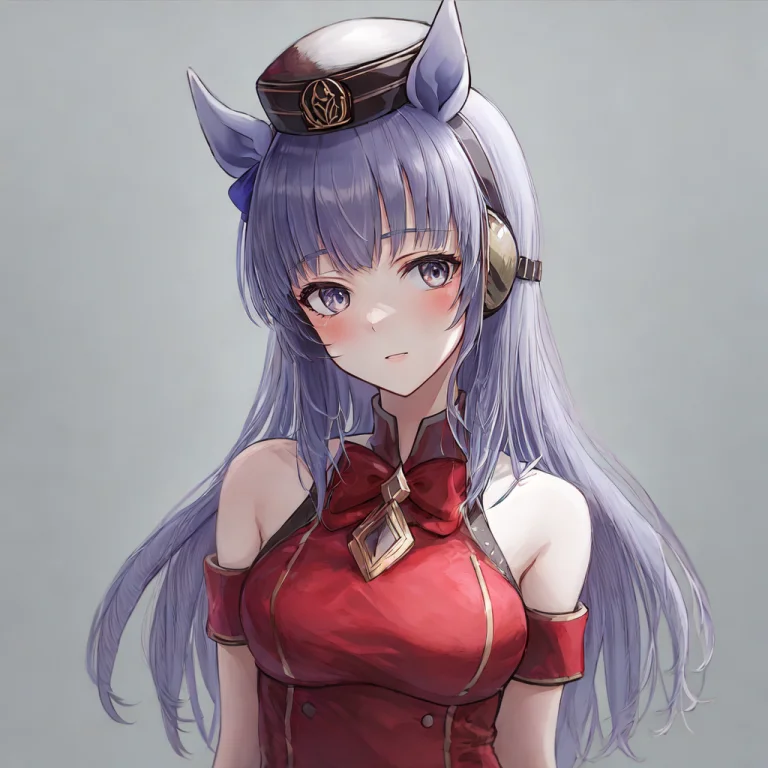 Masterpiece, Best Quality,1girl,horse Ears,hat,portrait,