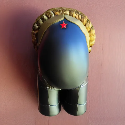 Amongus Man1, Metallic, Aluminium Symmetric Masterpiece, Ult...