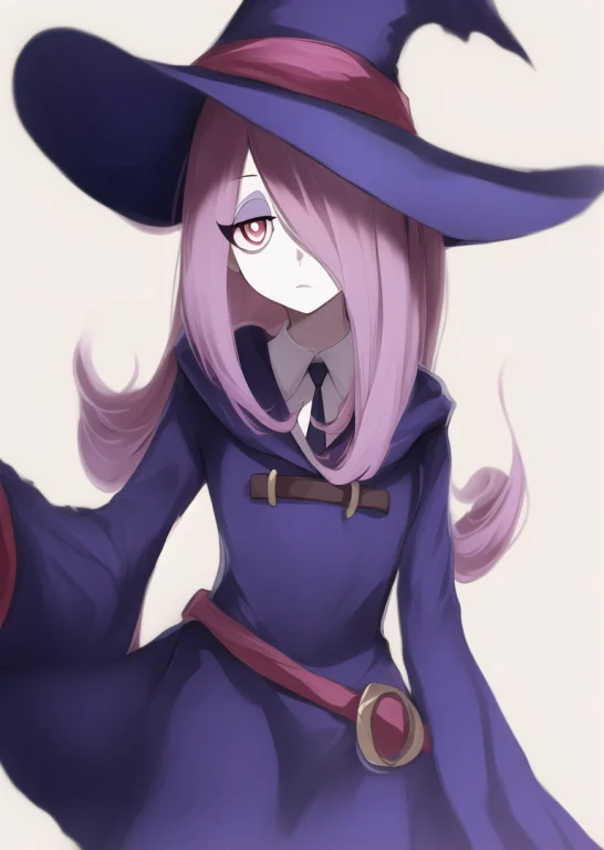 Sucy, Sucy Manbavaran1.3, Cowboy Shot 1girl, Blank Expressio...