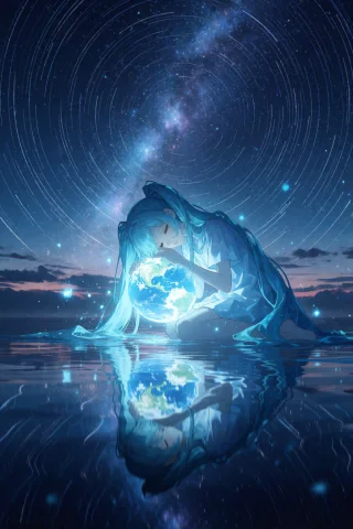 Wide Scenic Shot. A Girl, Anime Style, Masterpiece, High Qua... — Stable Diffusion AI Prompt: Wide scenic shot. A girl, anime style, masterpiece, high quality, ultra-fine det...