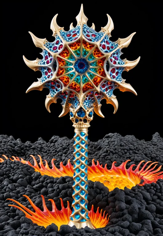Lazypos, Skull Topped Dragon Claw Scepter, Gyroid, Gyroid La...